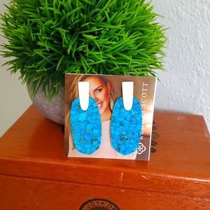 Kendra Scott Turquoise Inez Earrings